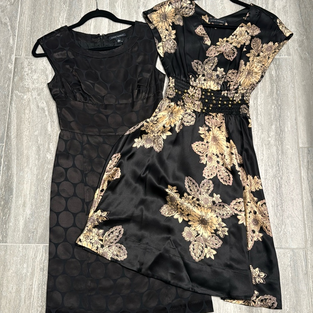 Banana Republic Silk Dresses Set of 2 Size 0